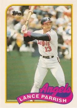 1989 Topps Traded Lance Parrish #96T card image
