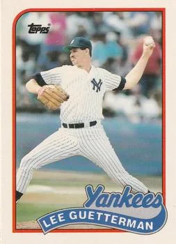 1989 Topps Traded Lee Guetterman #43T card image