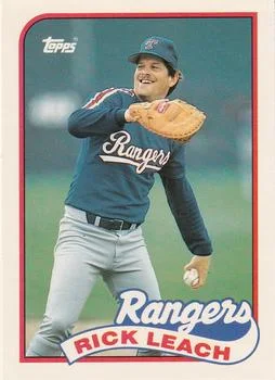 1989 Topps Traded Rick Leach #68T card image