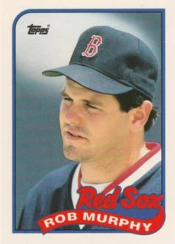 1989 Topps Traded Rob Murphy #86T card image