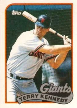 1989 Topps Traded Terry Kennedy #59T card image