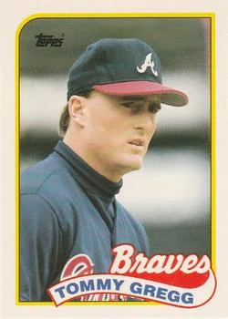 1989 Topps Traded Tommy Gregg #39T card image