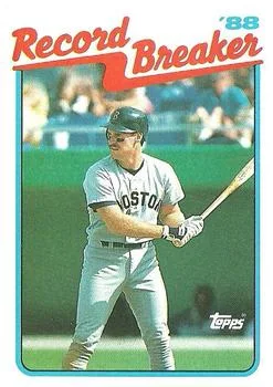 1989 Topps Wade Boggs RB #2 card image