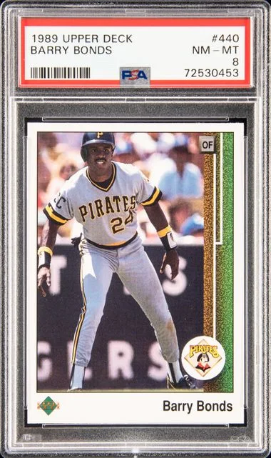 1989 Upper Deck Barry Bonds #440 card image