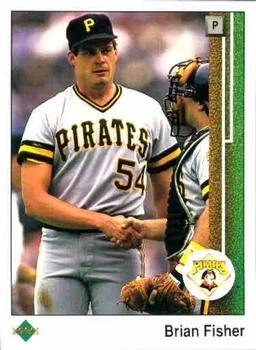 1989 Upper Deck Brian Fisher UERUER: 349 H should be 524 #69 card image