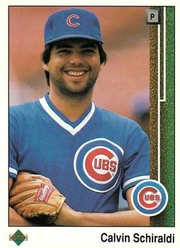 1989 Upper Deck Calvin Schiraldi #82 card image