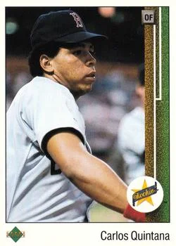 1989 Upper Deck Carlos Quintana SR #26 card image