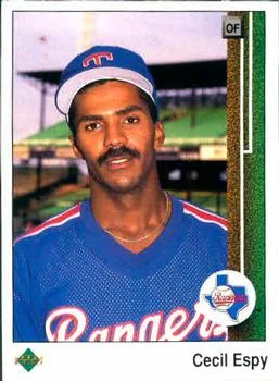 1989 Upper Deck Cecil Espy UERUER: see comment #92 card image