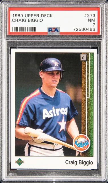 1989 Upper Deck Craig Biggio #273 card image