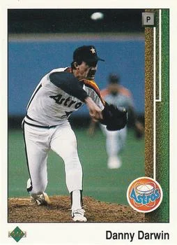 1989 Upper Deck Danny Darwin #97 card image