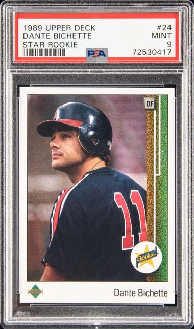 1989 Upper Deck Dante Bichette Star #24 card image