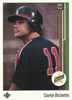 1989 Upper Deck Dante Bichette SR #24 card image
