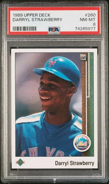1989 Upper Deck Darryl Strawberry #260 card image