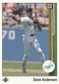1989 Upper Deck Dave Anderson #89 card image