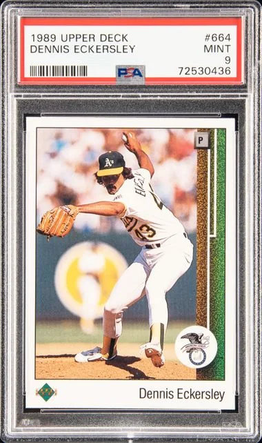 1989 Upper Deck Dennis Eckersley #664 card image