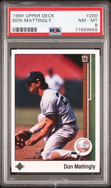 1989 Upper Deck Don Mattingly #200 card image