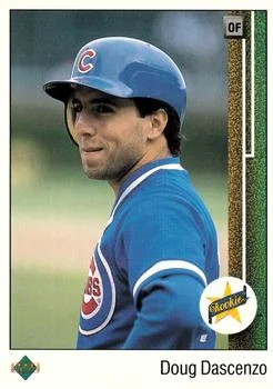 1989 Upper Deck Doug Dascenzo SR #10 card image