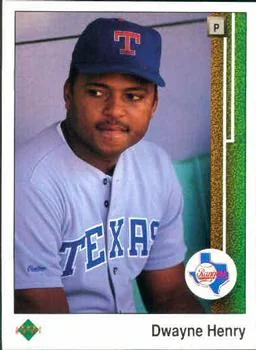 1989 Upper Deck Dwayne Henry #51 card image