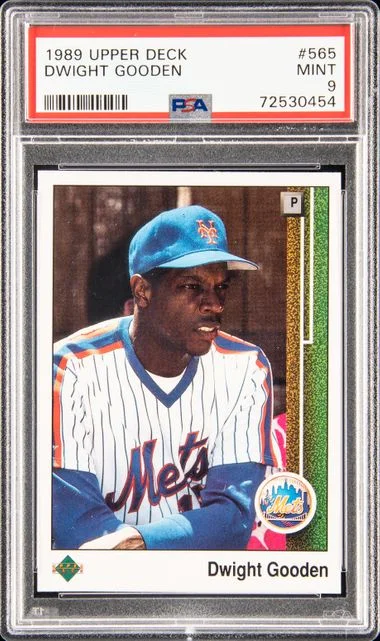 1989 Upper Deck Dwight Gooden #565 card image