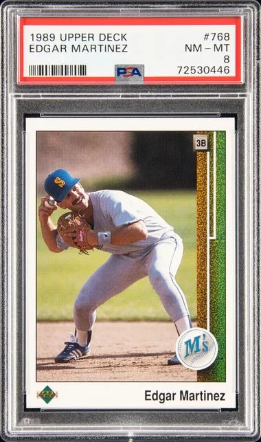 1989 Upper Deck Edgar Martinez #768 card image