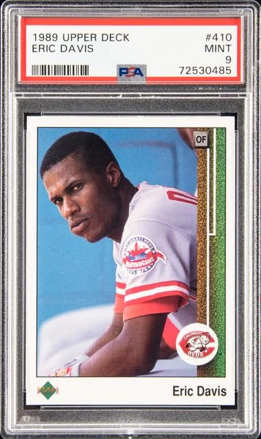 1989 Upper Deck Eric Davis #410 card image