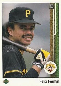 1989 Upper Deck Felix Fermin UERUER: needs comma after Mao #88 card image