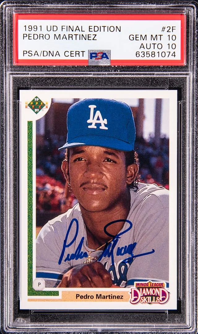 1989 Upper Deck Final Edition Pedro Martinez #2F card image