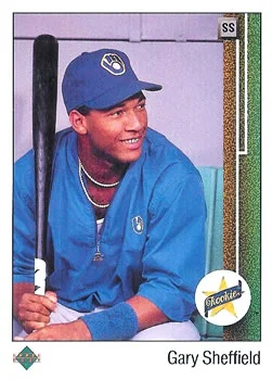 1989 Upper Deck Gary Sheffield SR #13a card image