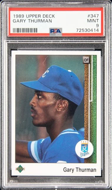 1989 Upper Deck Gary Thurman #347 card image