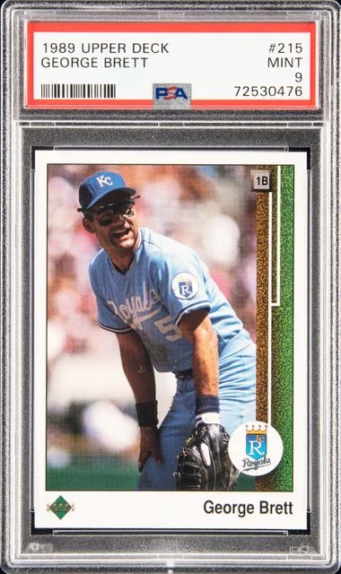 1989 Upper Deck George Brett #215 card image
