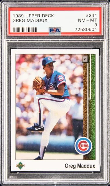 1989 Upper Deck Greg Maddux #241 card image