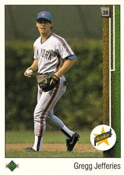 1989 Upper Deck Gregg Jefferies SR #9 card image