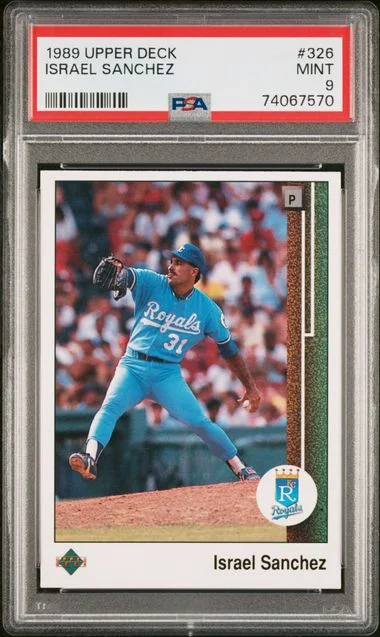 1989 Upper Deck Israel Sanchez #326 card image