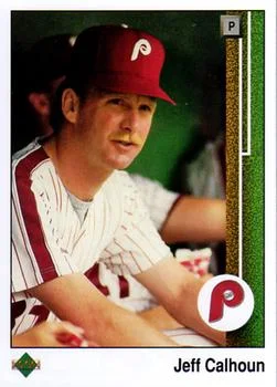1989 Upper Deck Jeff Calhoun #33 card image