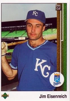 1989 Upper Deck Jim Eisenreich #44 card image