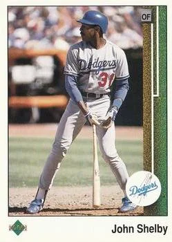 1989 Upper Deck John Shelby #75 card image