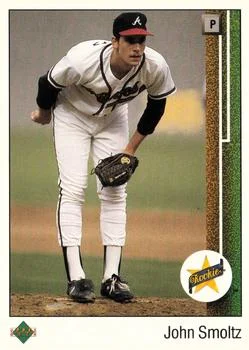 1989 Upper Deck John Smoltz SR #17 card image