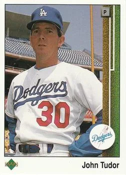 1989 Upper Deck John Tudor #66 card image
