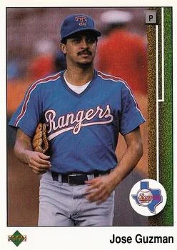 1989 Upper Deck Jose Guzman #73 card image