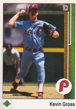 1989 Upper Deck Kevin Gross UERUER: 353 BB should be 430 #31 card image