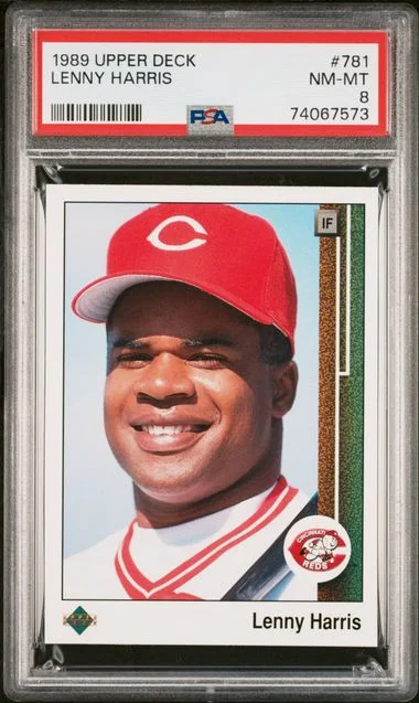1989 Upper Deck Lenny Harris #781 card image