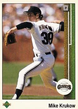 1989 Upper Deck Mike Krukow #46 card image