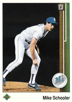 1989 Upper Deck Mike Schooler #28 card image