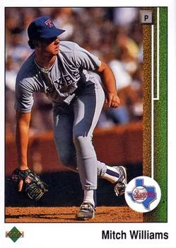 1989 Upper Deck Mitch Williams #95 card image