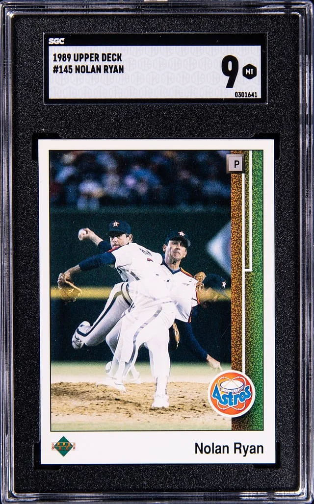 1989 Upper Deck Nolan Ryan #143 card image