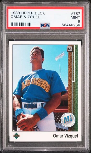 1989 Upper Deck Omar Vizquel #787 card image