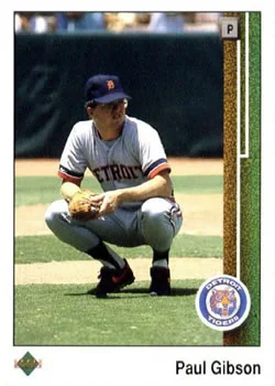 1989 Upper Deck Paul Gibson #47 card image