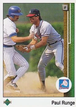 1989 Upper Deck Paul Runge #55 card image