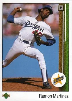 1989 Upper Deck Ramon Martinez SR #18 card image