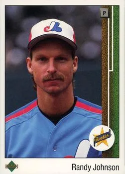 1989 Upper Deck Randy Johnson SR #25 card image